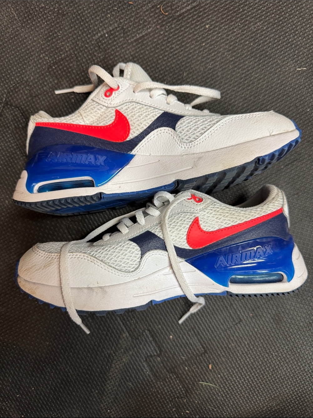 Nike Air Max System GS Youth Shoes Sneakers DQ0284-101 White Bright 5Y